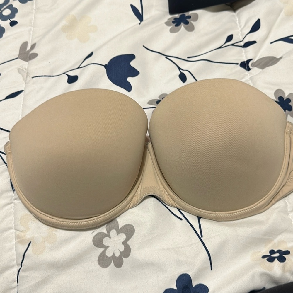 Strapless bra - pink